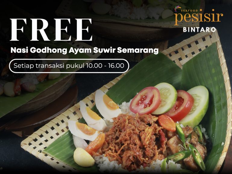 FREE NASI GODHONG AYAM SUWIR SEMARANG