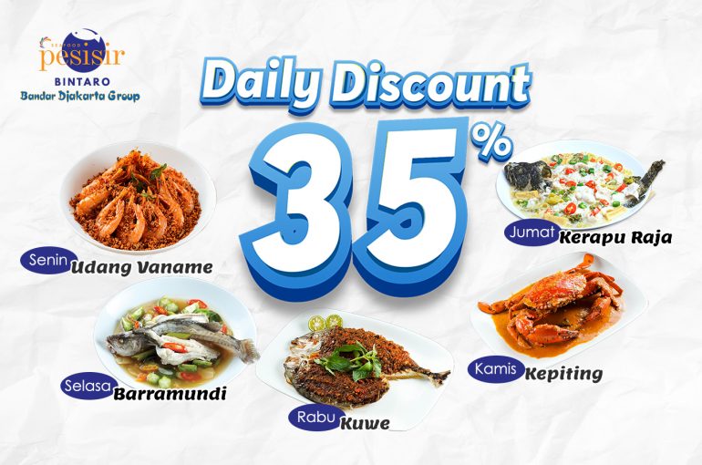 DAILY DISCOUNT PESISIR SEAFOOD BINTARO
