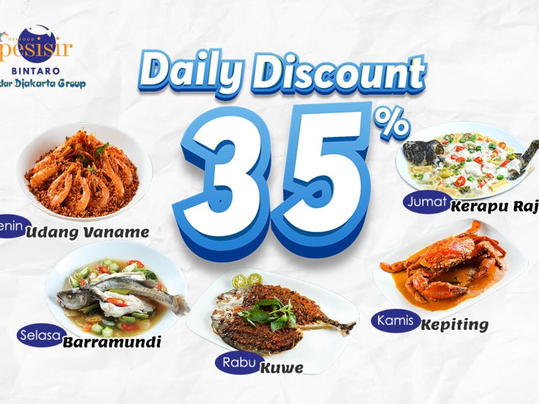 DAILY DISCOUNT PESISIR SEAFOOD BINTARO