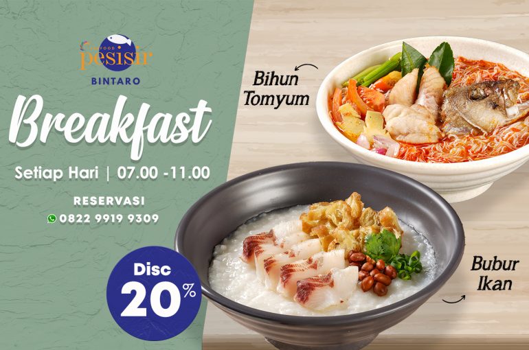 Breakfast Pesisir Seafood Bintaro