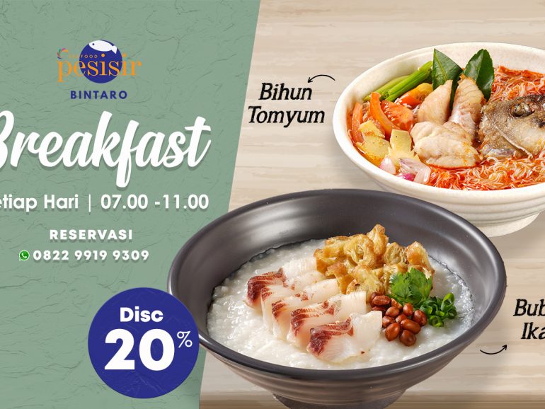 Breakfast Pesisir Seafood Bintaro